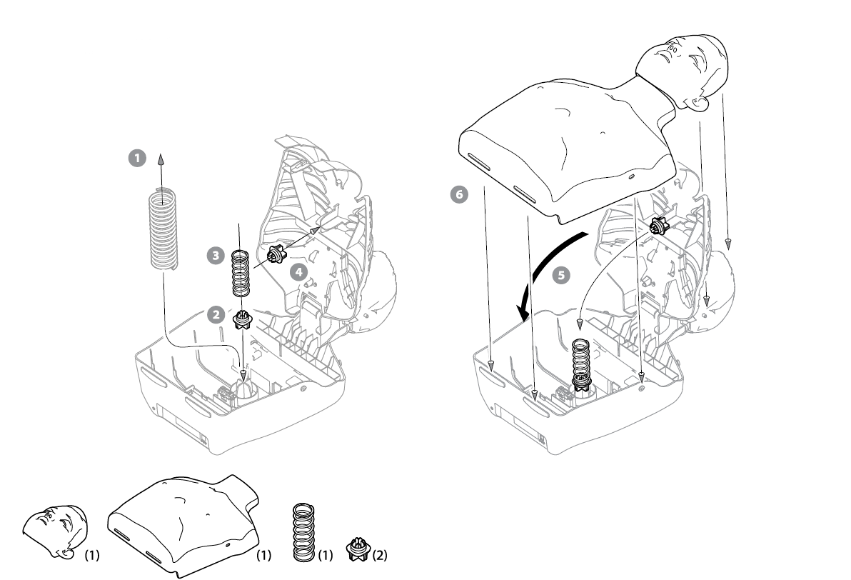 Image of BRAYDEN Junior CPR Manikin Kit