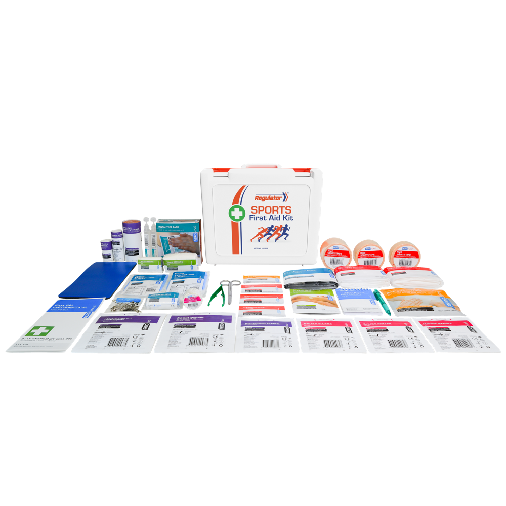 AeroKit AFAK3CS Sports First Aid Kit with Contents in Front