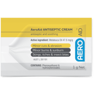 AEROAID Antiseptic Cream Sachet 1g